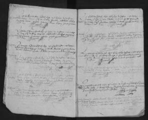 94 vues  - Registre paroissial. Baptêmes (août 1637-août 1651) (ouvre la visionneuse)