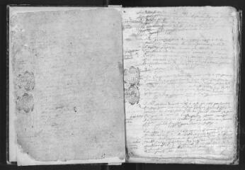 232 vues  - Registre paroissial. Baptêmes, mariages, sépultures (1682-1736) (ouvre la visionneuse)