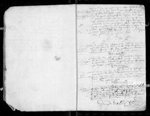 48 vues  - Registre paroissial. Baptêmes, mariages, sépultures (juin 1671-décembre 1673) (ouvre la visionneuse)