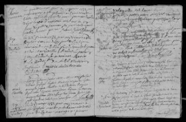31 vues  - Registre paroissial. Baptêmes, mariages, sépultures (1732-1733) ; baptêmes (janvier 1734) (ouvre la visionneuse)