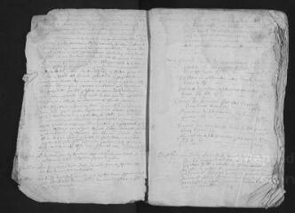 243 vues  - Registre paroissial. Baptêmes, mariages, sépultures (1618-novembre 1638) (ouvre la visionneuse)