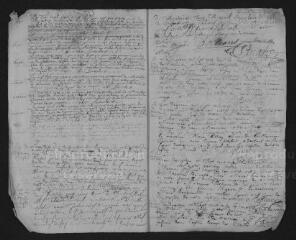 7 vues  - Registre paroissial. Baptêmes, mariages, sépultures (février 1710-août 1712) (ouvre la visionneuse)