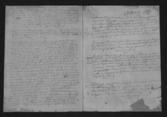 6 vues  - Registre paroissial. Baptêmes, mariages, sépultures (1697) ; mariage (avril 1720) (ouvre la visionneuse)