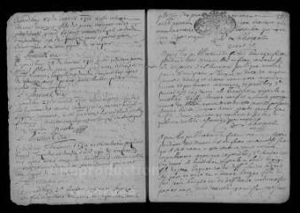 28 vues  - Registre paroissial. Baptêmes, mariages, sépultures (1711 ; novembre-décembre 1712) (ouvre la visionneuse)