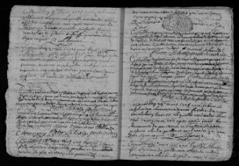 27 vues  - Registre paroissial. Baptêmes, mariages, sépultures (1725-juin 1726) (ouvre la visionneuse)