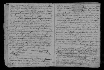 28 vues  - Registre paroissial. Sépultures (décembre 1734) ; baptêmes, mariages, sépultures (janvier-novembre 1735) (ouvre la visionneuse)