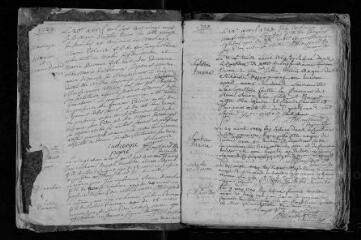 144 vues  - Registre paroissial. Baptêmes, mariages, sépultures (avril 1729-décembre 1742) (ouvre la visionneuse)
