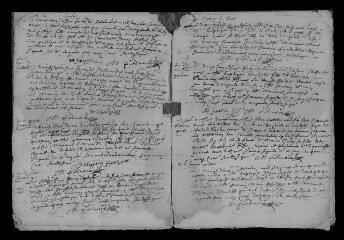 238 vues  - Registre paroissial. Baptêmes, mariages, sépultures (mai 1671-décembre 1702) (ouvre la visionneuse)