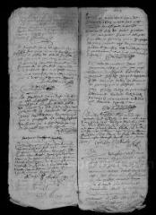 11 vues Registre paroissial. Baptêmes (1646-août 1654)