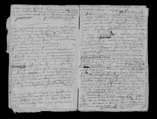 9 vues  - Registre paroissial. Baptêmes, mariages, sépultures (février-décembre 1681) (ouvre la visionneuse)