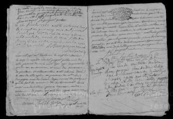 9 vues  - Registre paroissial. Baptêmes, mariages, sépultures (décembre 1730-décembre 1731) (ouvre la visionneuse)