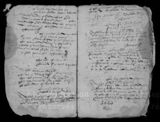 34 vues  - Registre paroissial. Baptêmes (septembre 1602-mars 1617) (ouvre la visionneuse)