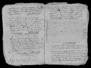 9 vues  - Registre paroissial. Baptêmes, mariages, sépultures (mars-décembre 1682) ; baptêmes, mariages (janvier-mars 1683) (ouvre la visionneuse)