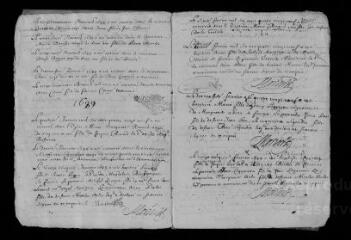 11 vues  - Registre paroissial. Baptêmes, mariages, sépultures (mai 1688-décembre 1690) (ouvre la visionneuse)