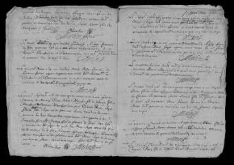 11 vues  - Registre paroissial. Baptêmes, mariages, sépultures (1691-1692) ; sépultures (mars 1693) (ouvre la visionneuse)