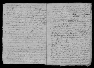 13 vues  - Registre paroissial. Baptêmes, mariages, sépultures(février 1727-février 1729) (ouvre la visionneuse)