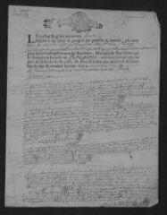 3 vues  - Registre paroissial. Baptêmes, mariages, sépultures (mars 1693-mars 1694) (ouvre la visionneuse)