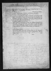 3 vues  - Registre paroissial. Sépultures (juin-octobre 1710) (ouvre la visionneuse)