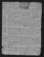 3 vues  - Registre paroissial. Baptêmes, sépultures (août-décembre 1736) ; baptêmes, mariages, sépultures (janvier-mai 1737) (ouvre la visionneuse)