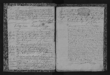 172 vues  - Registre paroissial. Baptêmes, mariages, sépultures (avril 1733-décembre 1742) (ouvre la visionneuse)