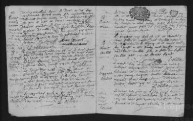 11 vues  - Registre paroissial. Baptêmes, mariages, sépultures ; baptême (janvier 1697) (ouvre la visionneuse)