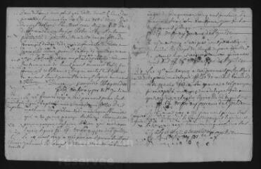 7 vues  - Registre paroissial. Baptêmes, mariages, sépultures (1727) ; sépultures (janvier 1728) (ouvre la visionneuse)