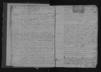 265 vues  - Registre paroissial. Baptêmes, mariages, sépultures (mai 1699-janvier 1737) (ouvre la visionneuse)