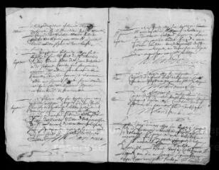 21 vues  - Registre paroissial. Baptêmes, mariages (1670-janvier 1671) ; baptêmes (février 1671) (ouvre la visionneuse)