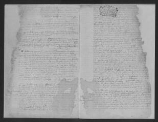 11 vues  - Registre paroissial. Baptêmes, mariages, sépultures (février 1715-mars 1716) (ouvre la visionneuse)
