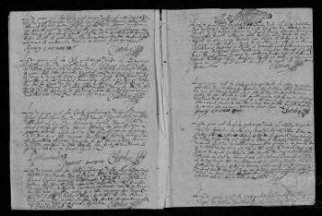 190 vues  - Registre paroissial. Baptêmes, mariages, sépultures (avril 1692-décembre 1715) (ouvre la visionneuse)
