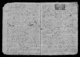 38 vues  - Registre paroissial. Baptêmes, mariages, sépultures (mai 1701-mai 1704) (ouvre la visionneuse)