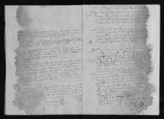 129 vues  - Registre paroissial. Baptêmes, mariages, sépultures (avril 1626-juillet 1648) (ouvre la visionneuse)