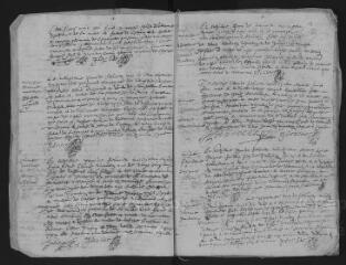 15 vues  - Registre paroissial. Baptêmes, mariages, sépultures (1668) ; baptêmes, sépultures (janvier 1669) (ouvre la visionneuse)
