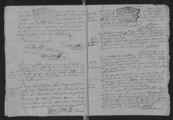 11 vues  - Registre paroissial. Baptêmes, mariages, sépultures (avril 1719-décembre 1721) (ouvre la visionneuse)