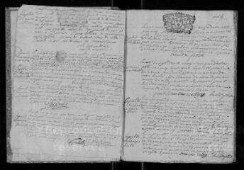 180 vues  - Registre paroissial. Baptêmes, mariages, sépultures (avril 1723-novembre 1732) (ouvre la visionneuse)