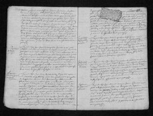 17 vues  - Registre paroissial. Baptêmes, mariages, sépultures (1702) - Baptême (janvier 1703) (ouvre la visionneuse)