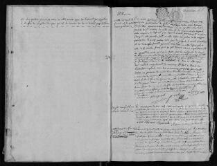 119 vues  - Registre paroissial. Baptêmes, mariages, sépultures (mai 1791-avril 1792) (ouvre la visionneuse)