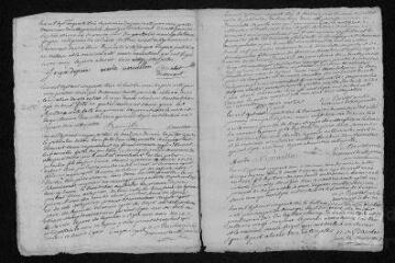5 vues  - Registre paroissial. Baptêmes, sépultures (1752) - Baptêmes, mariages, sépultures (février-août 1753) (ouvre la visionneuse)