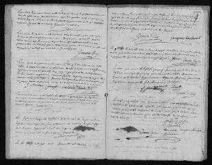 8 vues  - Registre paroissial. Baptêmes, mariages, sépultures (1773) - Baptêmes (janvier 1774) (ouvre la visionneuse)