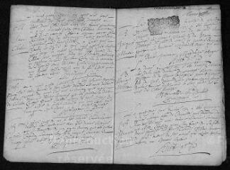 23 vues  - Registre paroissial. Baptêmes, mariages, sépultures (1701-janvier 1702) (ouvre la visionneuse)