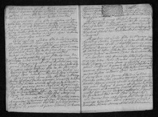 13 vues  - Registre paroissial. Baptêmes, mariages, sépultures (février 1703- avril 1704) (ouvre la visionneuse)