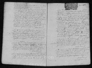 13 vues  - Registre paroissial. Baptêmes, mariages, sépultures (1701-janvier 1702) (ouvre la visionneuse)
