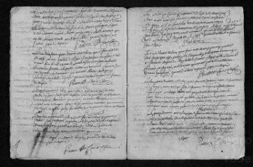 12 vues  - Registre paroissial. Baptêmes, mariages, sépultures (février-décembre 1757) (ouvre la visionneuse)