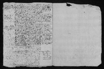 5 vues  - Registre paroissial. Baptêmes, mariages, sépultures (février-décembre 1751) (ouvre la visionneuse)