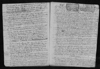 15 vues  - Registre paroissial. Baptêmes, mariages, sépultures (février 1704-mai 1705) (ouvre la visionneuse)