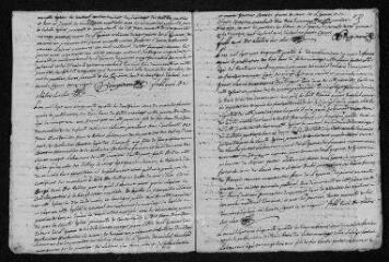 13 vues  - Registre paroissial. Baptêmes, mariages, sépultures (janvier-novembre 1754) (ouvre la visionneuse)