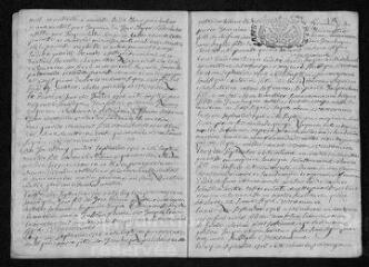 13 vues  - Registre paroissial.Baptêmes, mariages, sépultures (juin 1706-juin 1707) (ouvre la visionneuse)