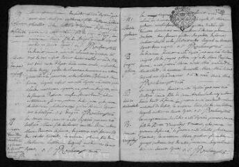 17 vues  - Registre paroissial. Baptêmes, mariages, sépultures (1728) - Baptême (janvier 1729) (ouvre la visionneuse)