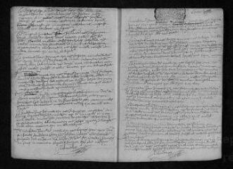 14 vues  - Registre paroissial. Baptêmes, mariages, sépultures (1701) - Baptême (janvier 1702) (ouvre la visionneuse)