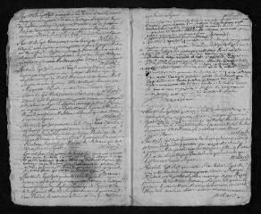 12 vues  - Registre paroissial. Baptêmes, mariages, sépultures (1746) - Baptême (janvier 1747) (ouvre la visionneuse)